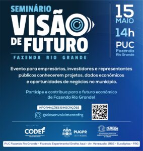“Visão para o Futuro”: Fazenda Rio Grande apresenta projetos e reforça compromisso com o desenvolvimento