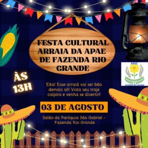 A Nossa APAE de Fazenda Rio Grande convida você e toda a sua família!